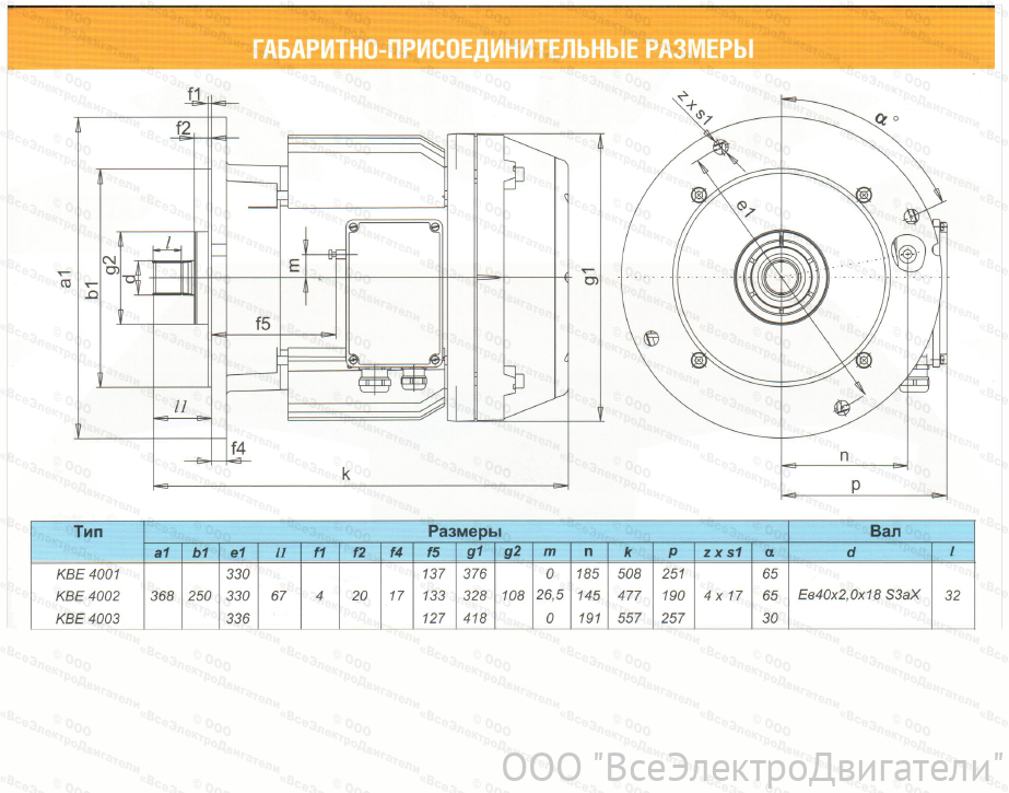 Электродвигатель двускоростной КВЕ 4003-24/6 ТР11857309